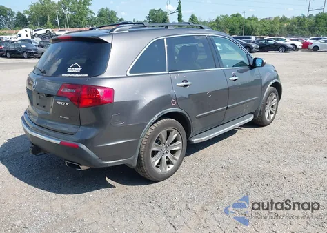 2010 Acura Mdx Advance Package z USA, uszkodzony, nr VIN 2HNYD2H72AH520079